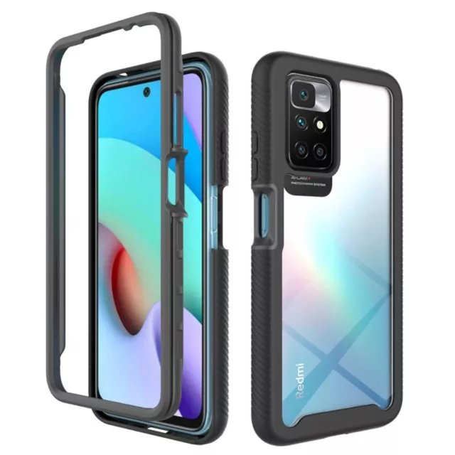 Etui Coque Xiaomi Redmi 10, Étui Portable Silicone Housse Téléphone Pare-Chocs