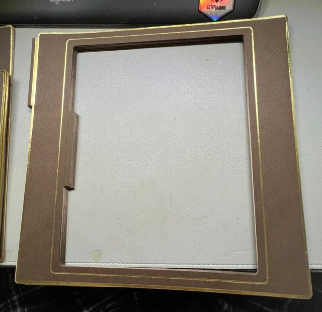New Old Stock, 22 Holson Brown Refill Leaves/Pages with Assorted Mats/Mask READ