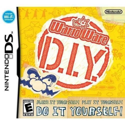 Wario Ware D.i.y. Do It Yourself Ds Nds Dsi 2Ds 3Ds Nintendo Sigillato
