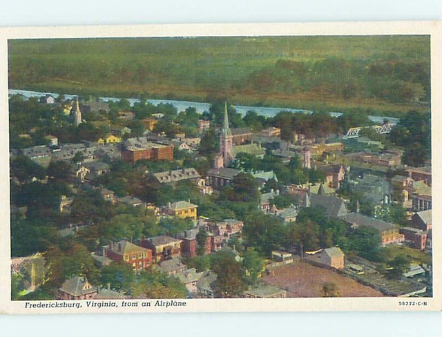 Linen AERIAL VIEW Fredericksburg Virginia VA AC9902
