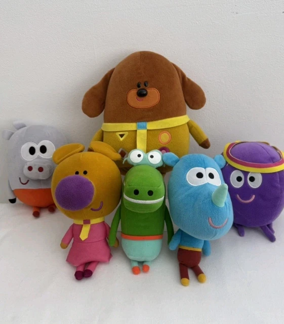 BUNDLE OF HEY Duggee Toys Teddies Figures Tag Norrie Happy Betty Roly ...