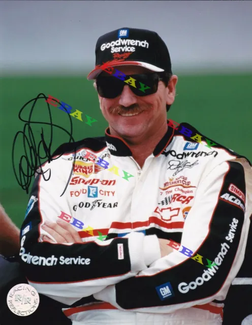 DALE EARNHARDT SR. Autograph  Legend Autographed Signed 8x10 Photo Reprint