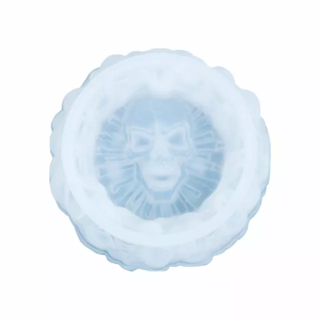 Silicone Skull Ashtray Mold Resin Making Mould Jewellery Craft for Halloween 3