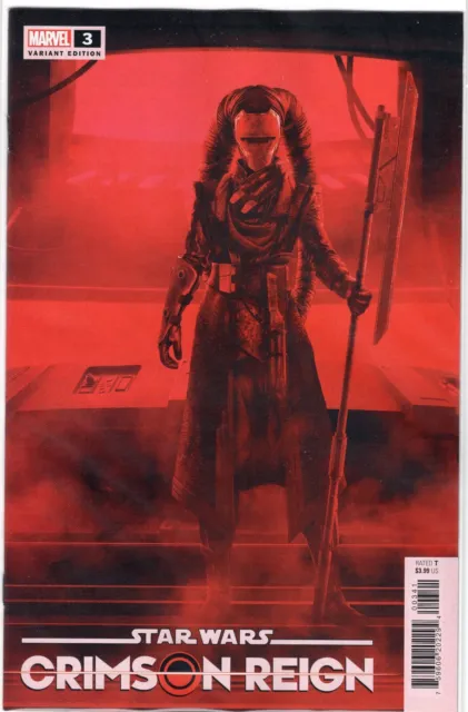Star Wars Crimson Reign #3 Rahzzah Variant Marvel Comics 2022 NM+
