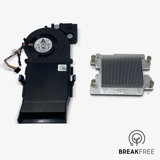 Used OEM Dell Fan Shroud & Heatsink Assembly For Optiplex Micro Models - Part 8M4GF 2 thumbnail image