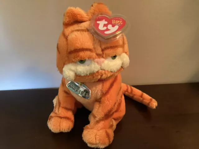 Ty Beanie Baby "GARFIELD" the Cartoon Cat MWMT 2004