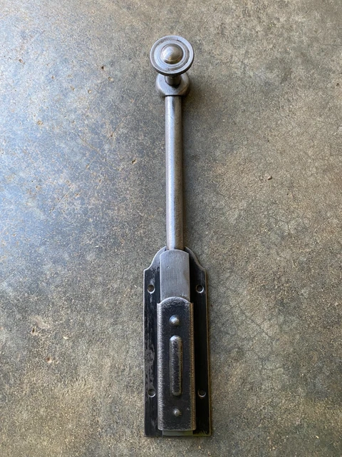 ANCIEN VERROU TARGETTE fer forgé porte ancienne loquet serrurerie quincaillerie EUR 10,00