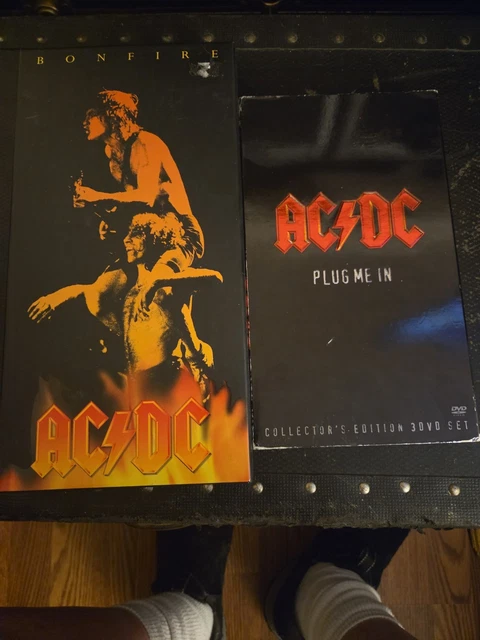 AC/DC PLUG ME In Collectors Edition 3 DVD Boxset Includes Poster