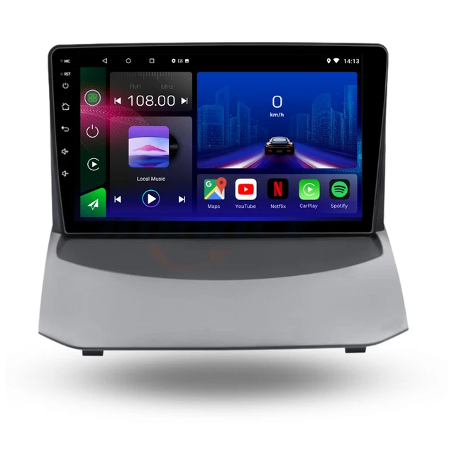 FORD FIESTA MK7 Android 12 Car Stereo CarPlay Head Unit GPS Bluetooth