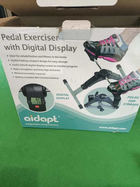Aidapt pedal exerciser with digital display new arrivals