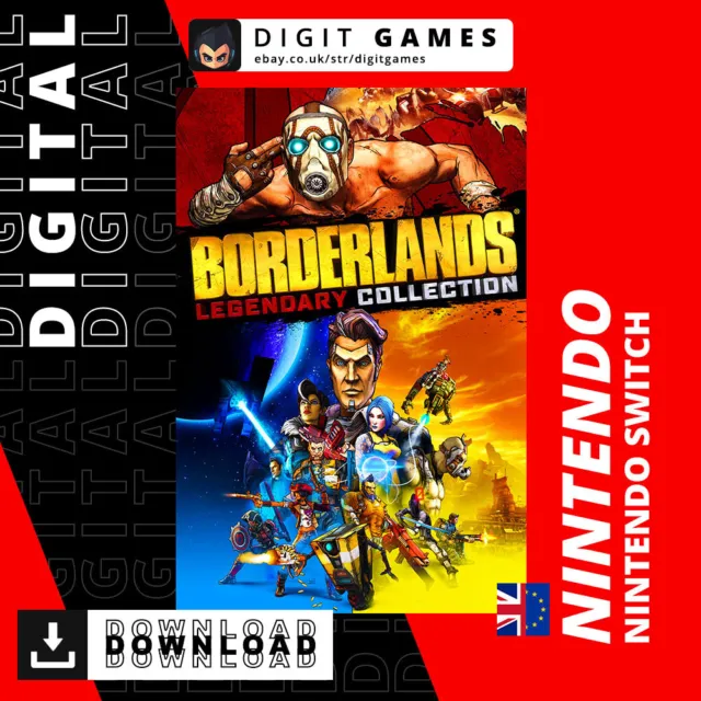 Borderlands Legendary Collection - Nintendo Switch Game / Digital Key Only