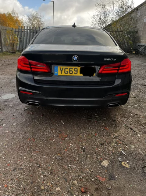 bmw 5 series g30 520d m sport 2019, parts only, listed for wheel bolts only,,