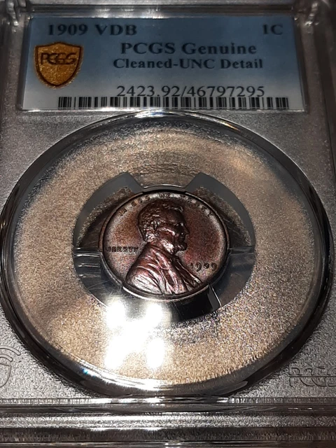1909 VDB Lincoln Wheat Penny