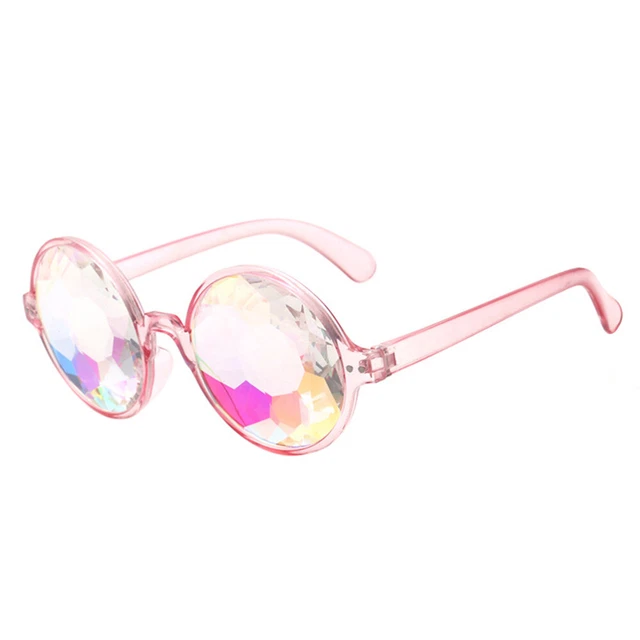 4 D Rave Occhiali Arcobaleno Caleidoscopio-Rave Accessori Rave Cristallo