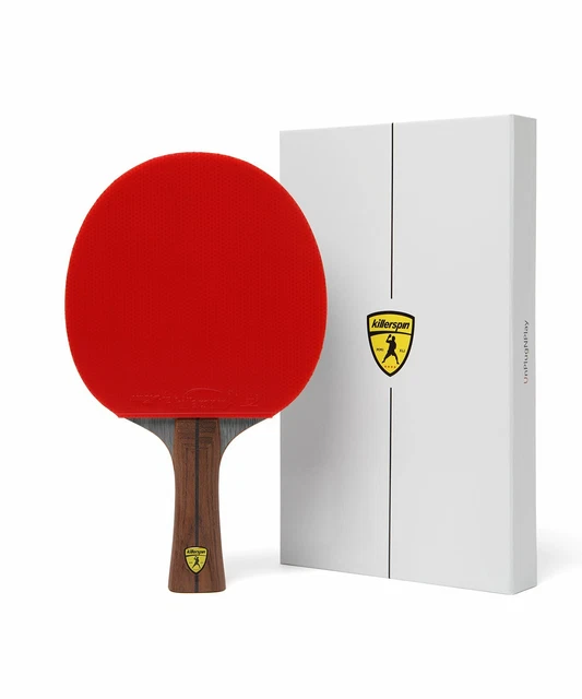 Killerspin Jet800 SPEED N2 Ping Pong Paddle with Storage Case Red/Black - NEW