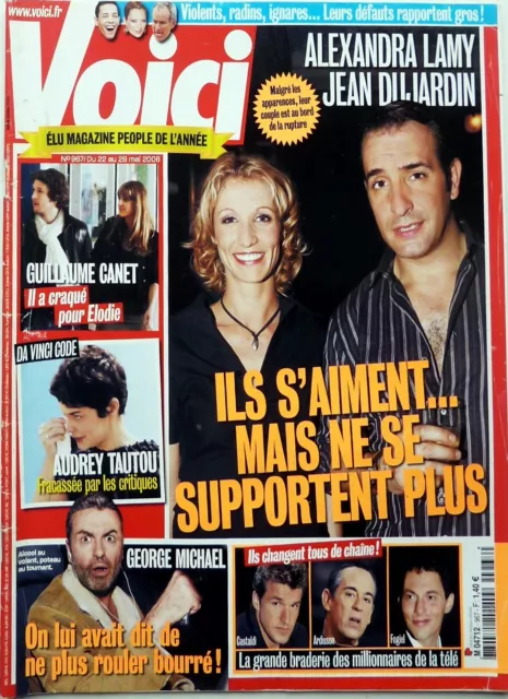 Mag 2006: JEAN DUJARDIN_GUILLAUME CANET_PETE DOHERTY_CHRISTOPHE_GEORGE MICHAEL