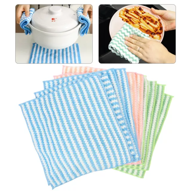 10 piezas saco de harina para limpiar paño de cocina trapos de microfibra toallas limpias