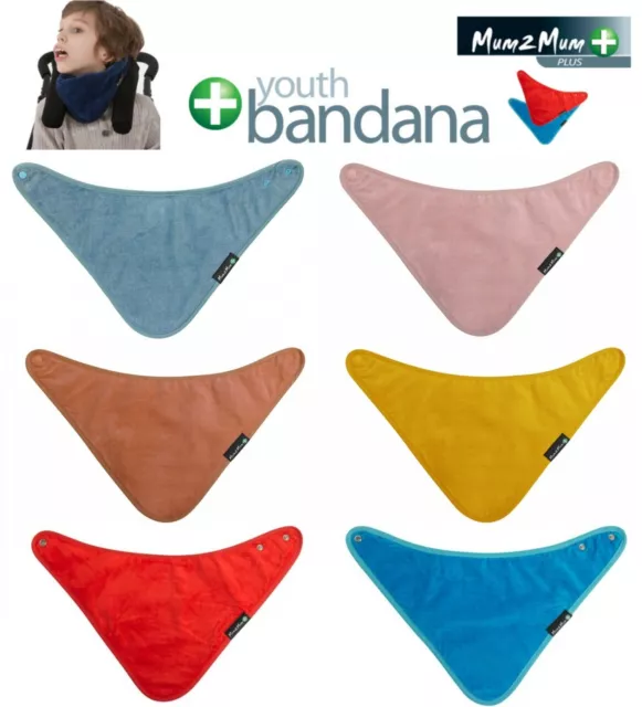 Bandana/bavaglino esigenze speciali, bavaglini dribbling giovani, 14 colori. Mum 2 Mum PLUS 3