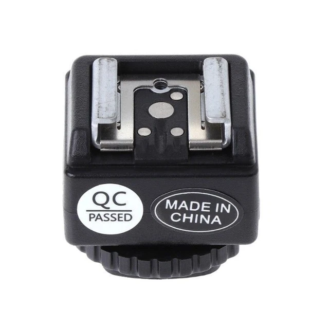 Cámara Flash Convertidor 1.14 * 1.02 * 1.18 pulgadas Adaptador PC Sync Port Kit