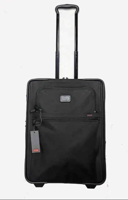 TUMI Alpha 2  International 22" Expandable 2-Wheel Carry-On Luggage Suitcase NEW