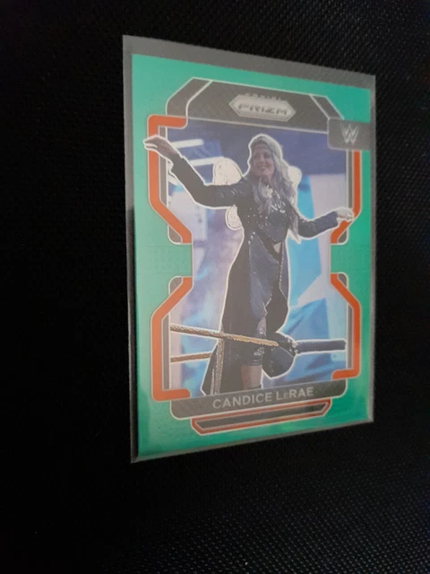 panini wwe prizm Candice Lerae Green Prizm