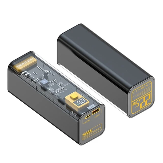 Chargeur 18654 Portable Numérique Sans Batterie Boîtier DIY