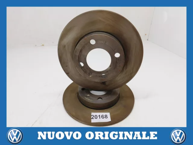 Coppia Dischi Freni Anteriori Couple Brake Disc Front Originale Vw Passat Polo