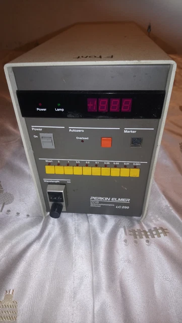 uv/vis detector spectrometer spectrophotometric Perkin Elmer LC290 for HPLC