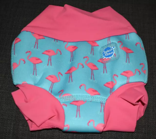 SPLASH ABOUT HAPPY NAPPY JOJO MAMAN BEBE FLAMINGO SWIM NAPPY - 0-3 months, baby