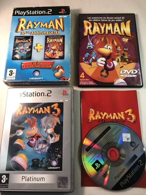 Rayman 10ème Anniversaire Sur PS2 - Jeu Complet En Français (bon état)