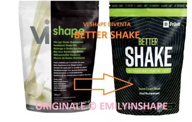 Vishape - 1 Ex VI SHAPE (NUOVO Better Shake) Pasto Sostitutivo (1 busta 744 g) 2