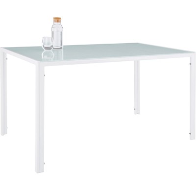 Lot de 6 chaises table salle à manger ensemble cuisine salon set meubles blanc Lot de 6 chaises table salle à manger ensemble cuisine salon set meubles blanc