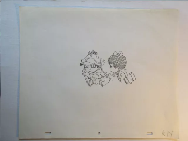 Billy Jo Jive And Sunset Suzie Animation Drawing Sesame Street Billy Jo Jive R14 7999 Picclick 