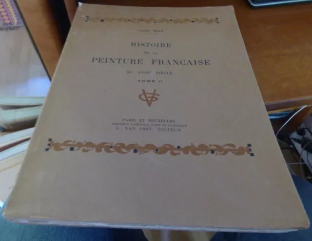 Louis Dimier - Histoire de la Peinture Francaise - Band II (1926)