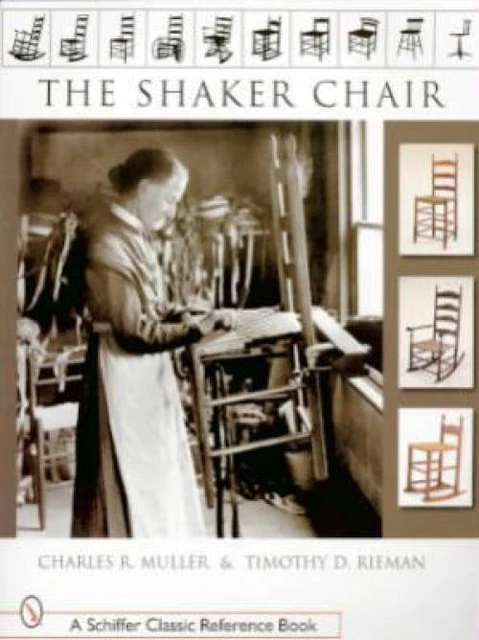 Muebles antiguos de libro para silla The Shaker