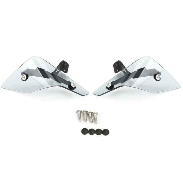 Top Side Wing Windshield Air Deflector Fit Honda Crf1100L 20+ Made Of Plastic Y3