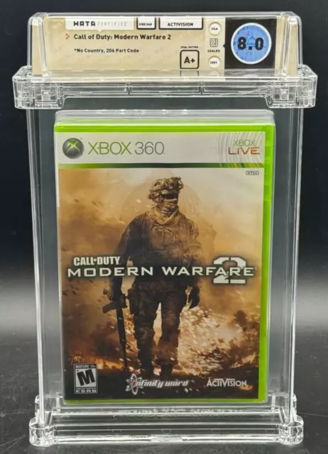 Call of Duty: Modern Warfare 2 (MW2) - Xbox 360 - WATA 9.2 Graded Factory  Sealed