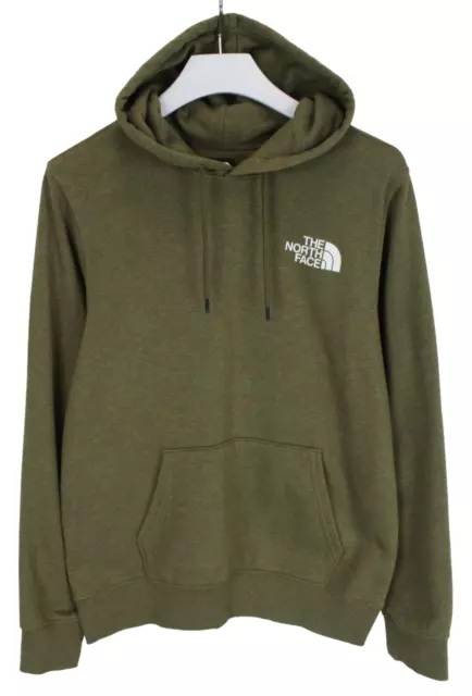 The North Face Capuche Homme M Pull Poche Kangourou Mélange Vert