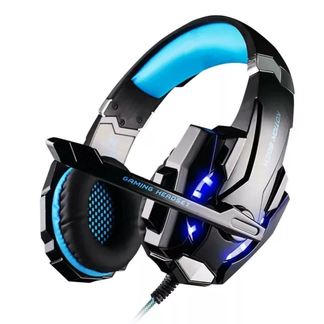 Pro Stereo Surround Live Gaming Chat Headset For PS4 Wii XBOX One Switch