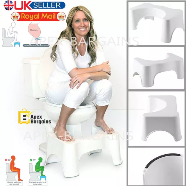 Bathroom Toilet Stool Squatty For Adults Step Stool Anti Slip Potty Poo Training