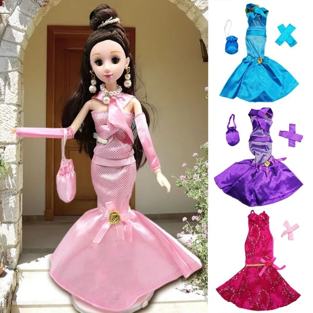 Fashion Elegant Party Clothes Doll Princess Skirt  30cm Doll/1/6 BJD Dolls