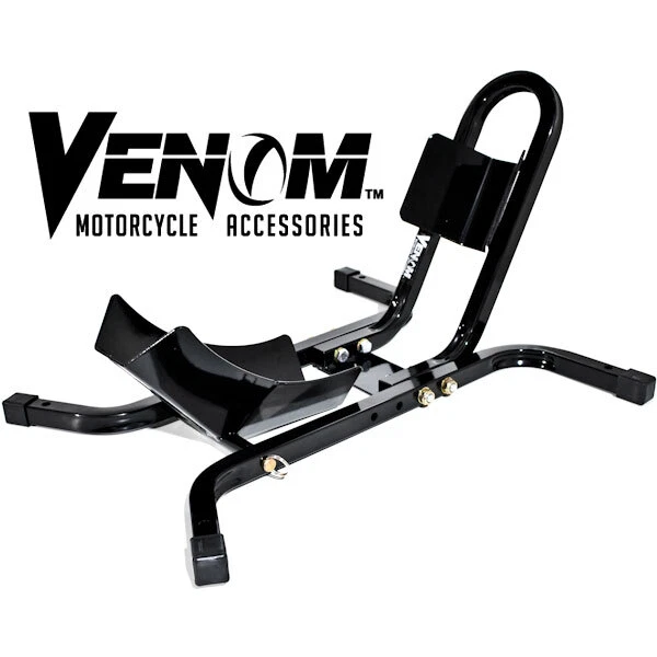 Universal Front Wheel Tire Chock Nest Cradle Adjustable Self locking Lock & Load