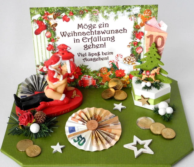 Geldgeschenk Weihnachten Mit Umschlag & Rotes Produktbild-Vorschau 6