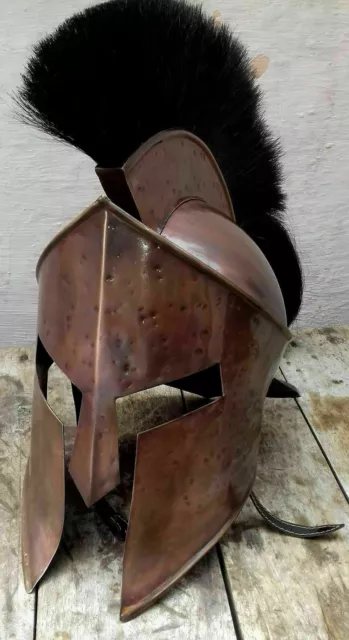 300 King Leonidas Spartan head Helmet Warrior Costume Helmet Medieval Style Gift