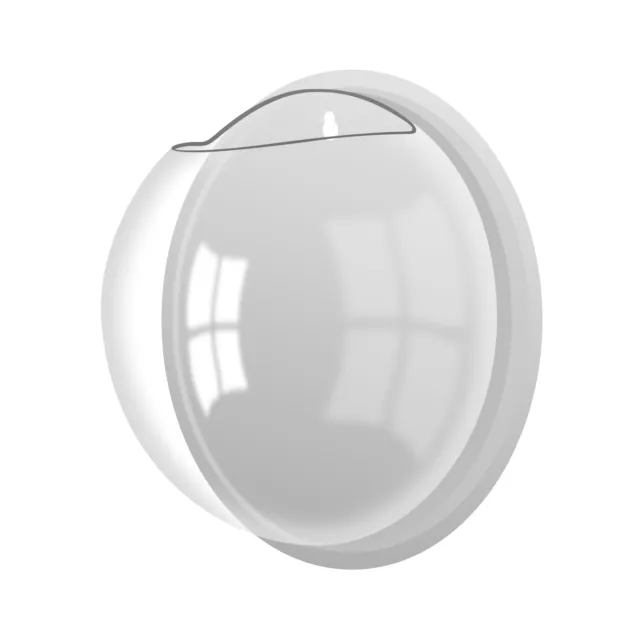 Wall Mounted Planter Outdoor Hanging Clear Hydroponic Flower Pot Home Decor
