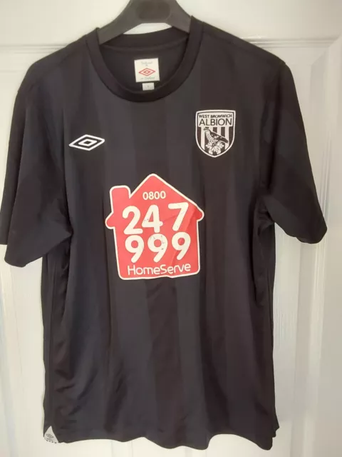 West Bromwich Albion 2010/11 football shirt umbro medium men. Brom WBA