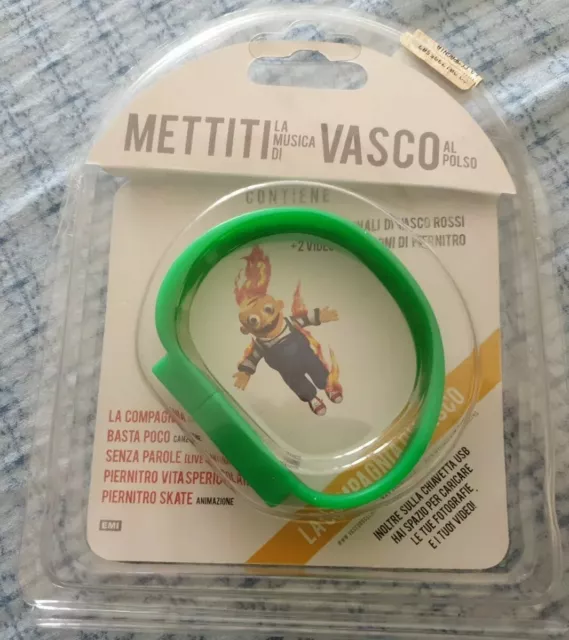 Vasco Rossi Braccialetto Usb Rarissimo Verde Sigillato