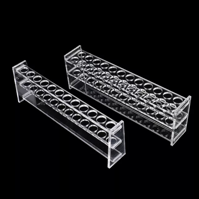 1piece/lot 10ml Test Tube Rack Holder Organic Glass Test Tube Stand Supp-wf G1