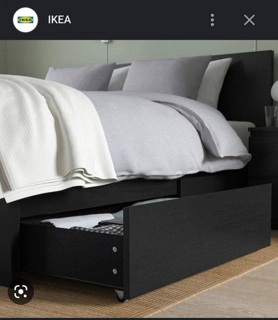IKEA MALM UNDER bed storage drawer £5.00 PicClick UK