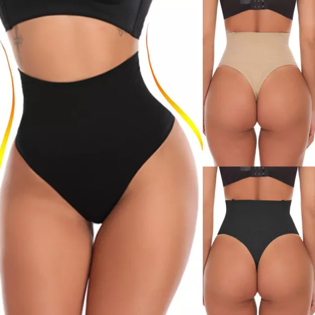 Thong Shapewear Bodysuit for Women Tummy Control Body Shaper Slimmer  Seamless US 